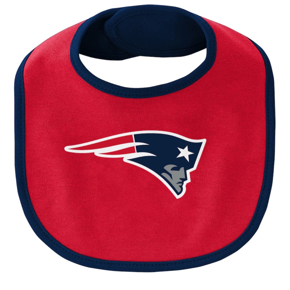 ❗️Patriots Fan Baby Cloth Cotton Bib